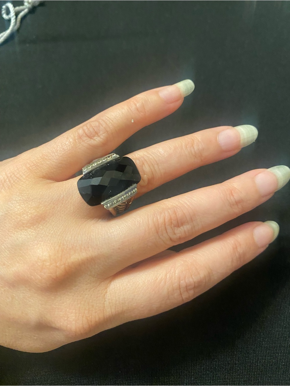 David yurman onyx size 8